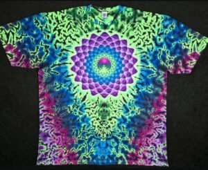 Psychedelic Mandala Tie-Dye T-Shirt