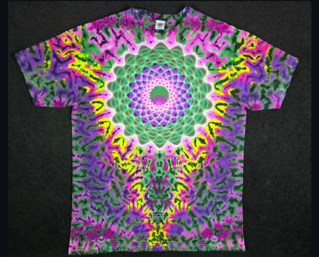 Psychedelic Spiral Tie-Dye T-Shirt