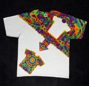 Psychedelic Tie-Dye Graphic T-shirt